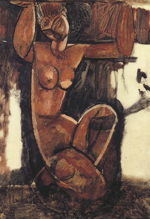 Amedeo Modigliani Caryatid (mk39)